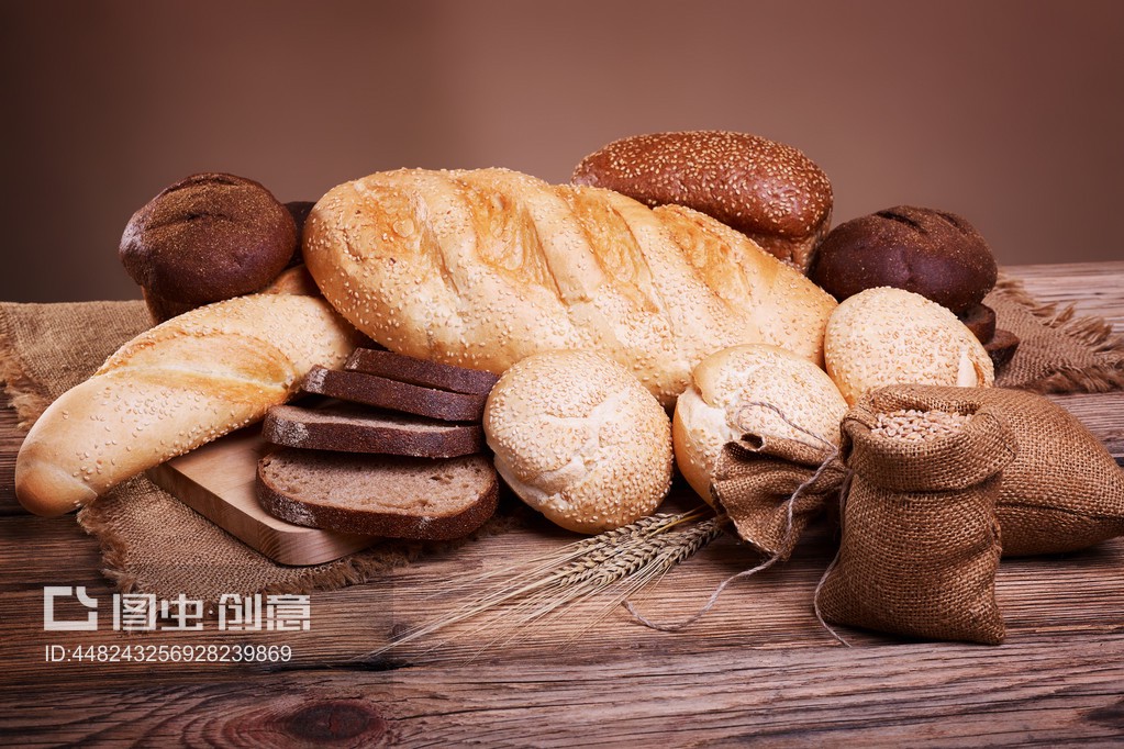 烘焙产品分类Assortment of baked products